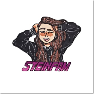 Steinfam Posters and Art